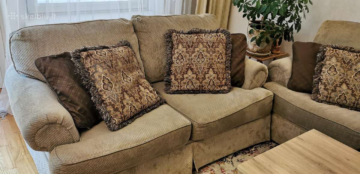 Dvivietė sofa, amerikietiški baldai - nuotraukos Nr. 2