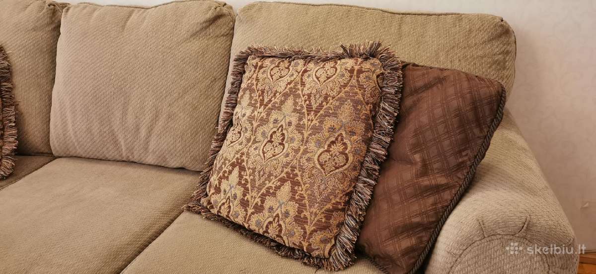 Dvivietė sofa, amerikietiški baldai - nuotraukos Nr. 3