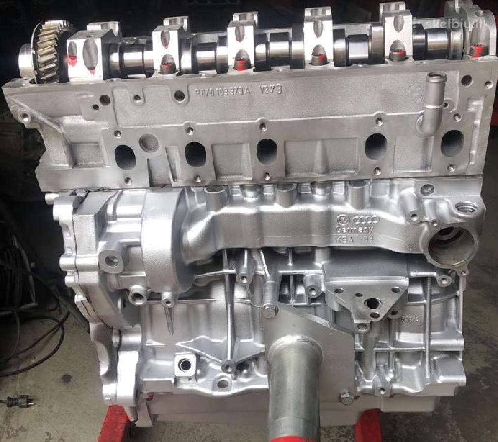 VW T5 2,5 Tdi 96kw 128kw Axe Axd Bnz Bpc variklis - nuotraukos Nr. 3