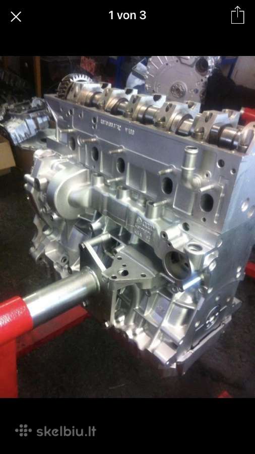 VW T5 2,5 Tdi 96kw 128kw Axe Axd Bnz Bpc variklis - nuotraukos Nr. 4