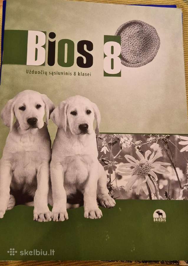 Bios užduočių sąsiuvinis 8 kl
