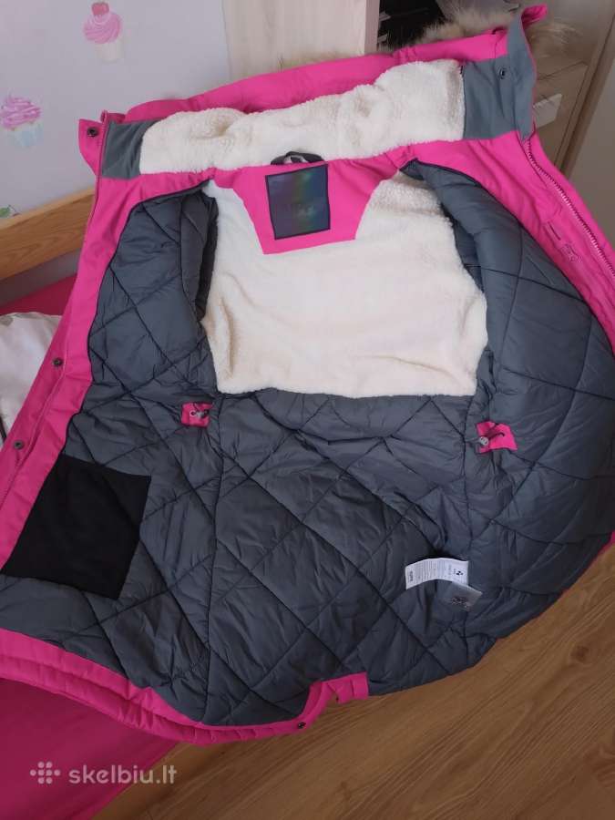 Huppa moteriška žieminė parka su natūraliu kailiu - nuotraukos Nr. 9