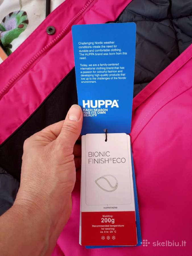 Huppa moteriška žieminė parka su natūraliu kailiu - nuotraukos Nr. 16