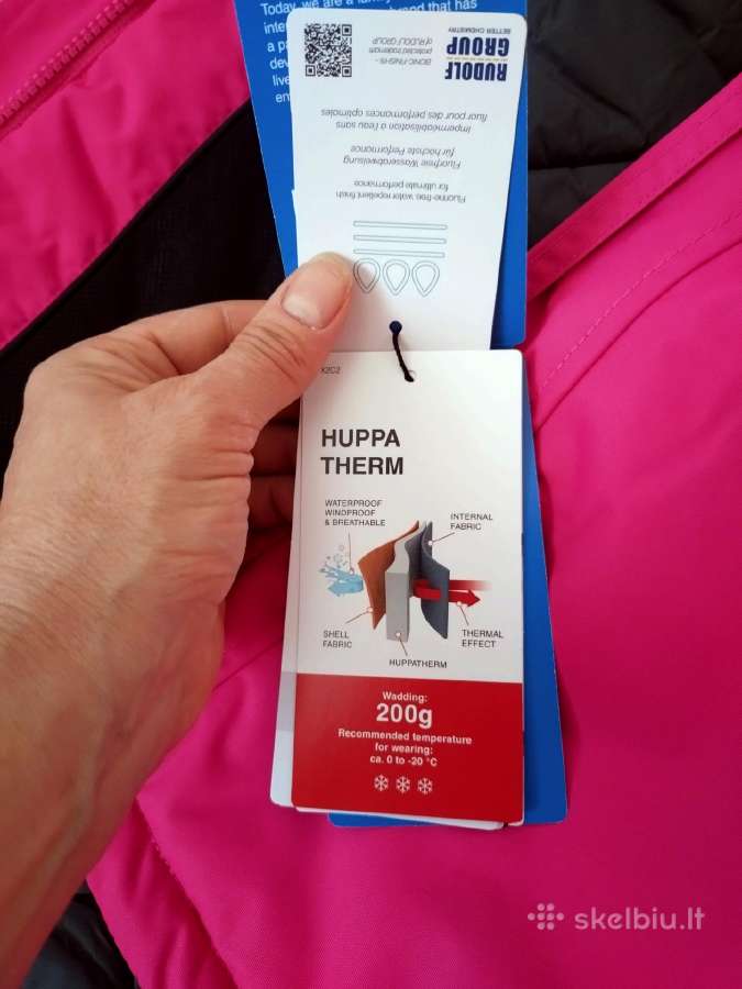 Huppa moteriška žieminė parka su natūraliu kailiu - nuotraukos Nr. 17