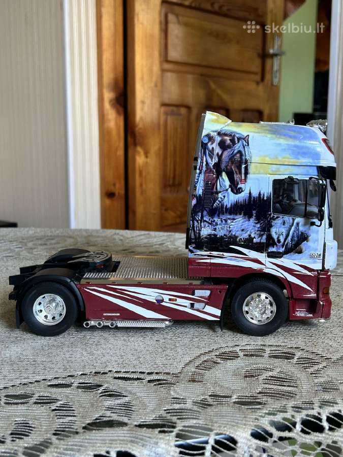 Parduodu vilkiko 1:24 Daf Xf105 Space modeli. - nuotraukos Nr. 5