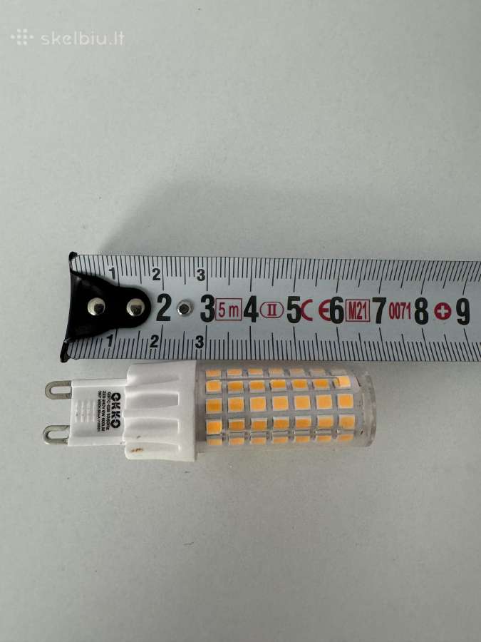 G9 6w 3000k 600lm LED lemputės - nuotraukos Nr. 2