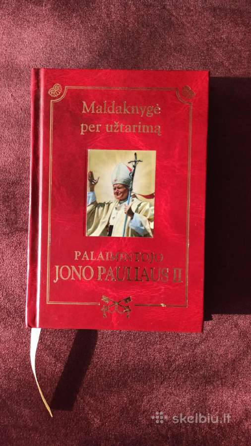 Parduodu maldaknyge Palaimintojo Jono Pauliaus II