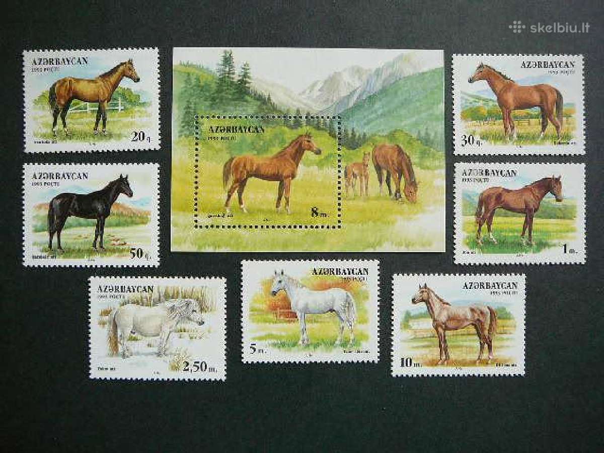 Arkliai Azerbaidzanas 1993 svarus az673