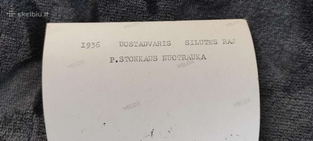 Memel Silutes raj Uostadvaris 1936 nuotrauka - nuotraukos Nr. 2