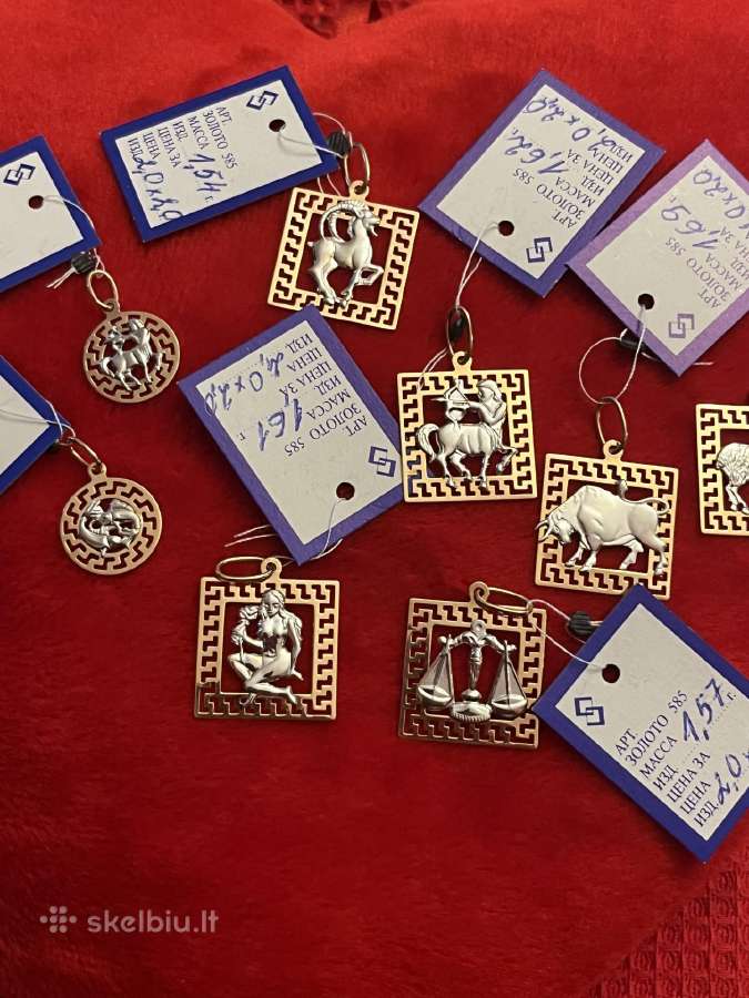 Auksiniai Versce zodiakai,kryžiukai