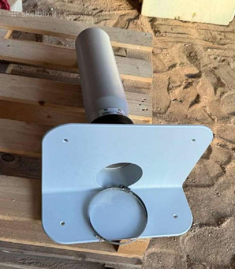Parapetinė stogo įlaja su Pvc flanšu ir atvamzdžiu - nuotraukos Nr. 2