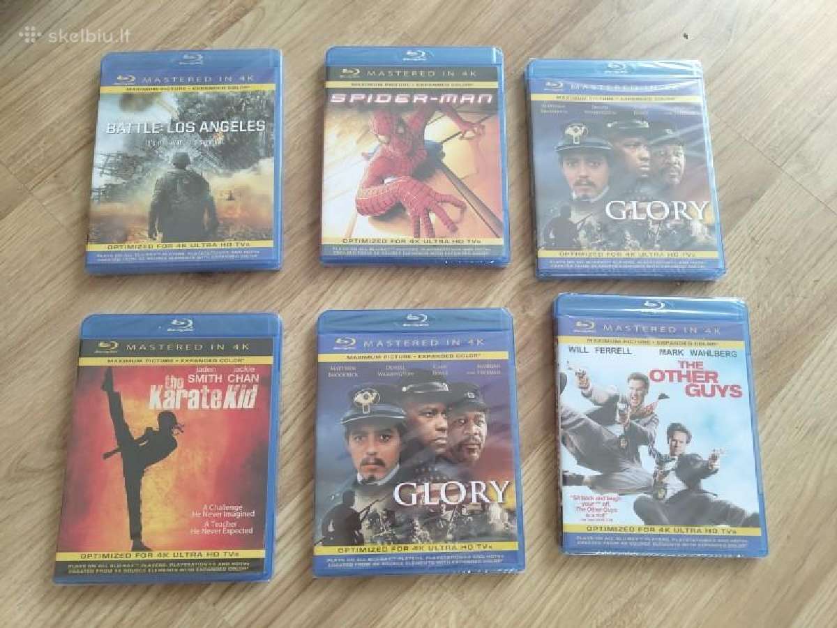 Nauji originalus master 4k kokybės blue-ray diskai
