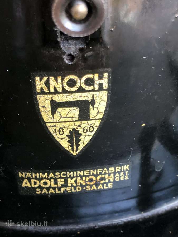 Siuvimo mašina Knoch veikianti - nuotraukos Nr. 6