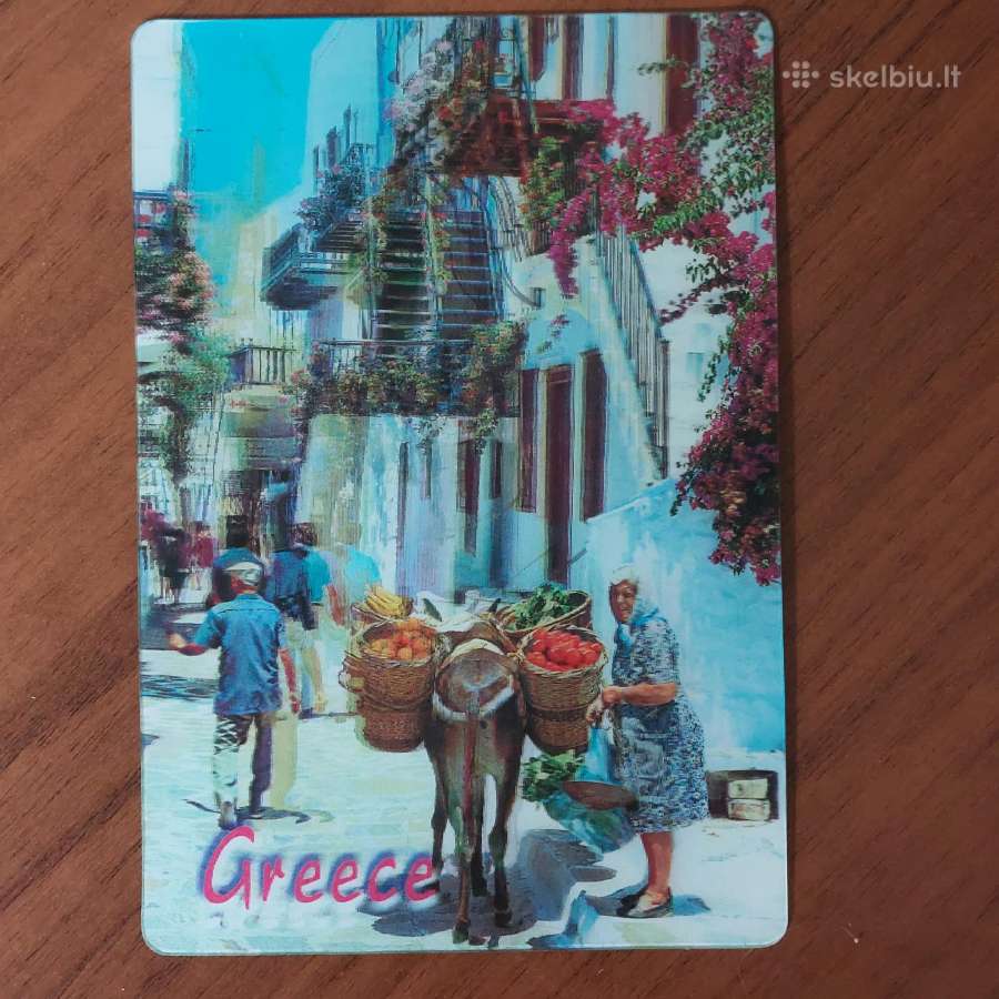 Stereo ( 3D ) atvirutė .Graikija .