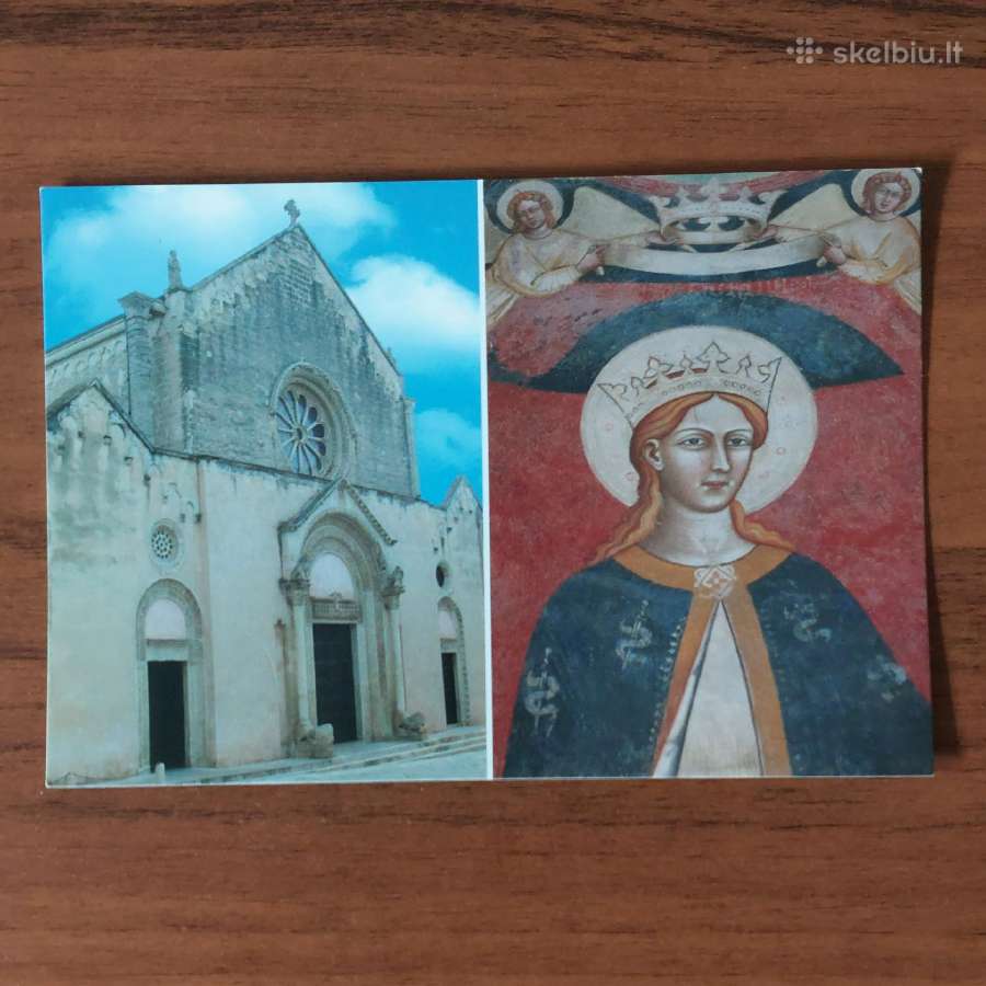 Itališkas atvirukas su proginių antspaudu .2011 m.