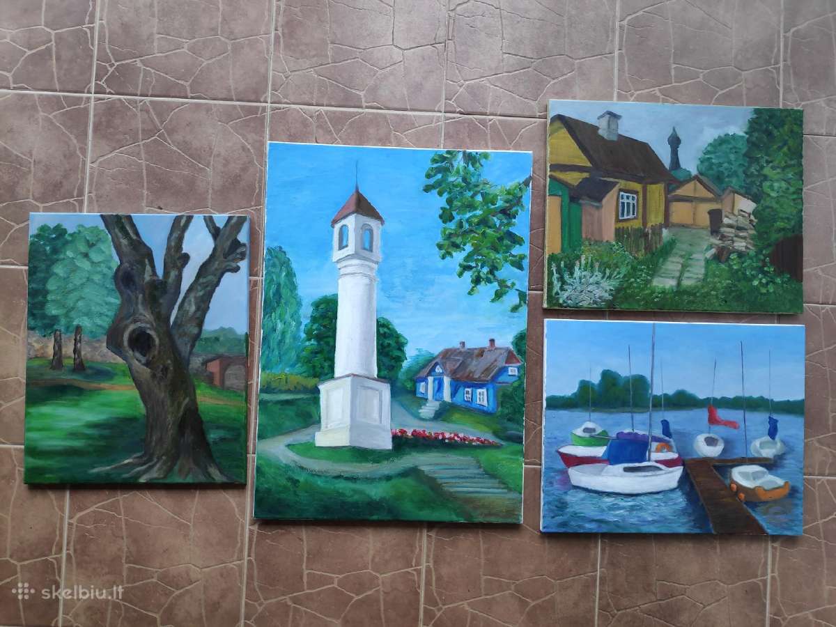 Paveikslai "Vasara Trakuose"