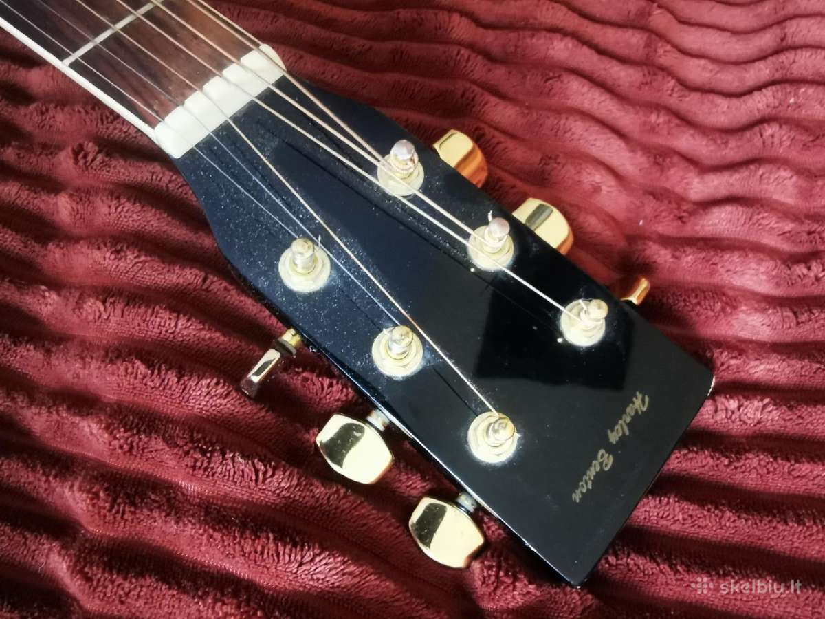 Akustinė gitara '' Harley Benton''su igarsinimu - nuotraukos Nr. 2