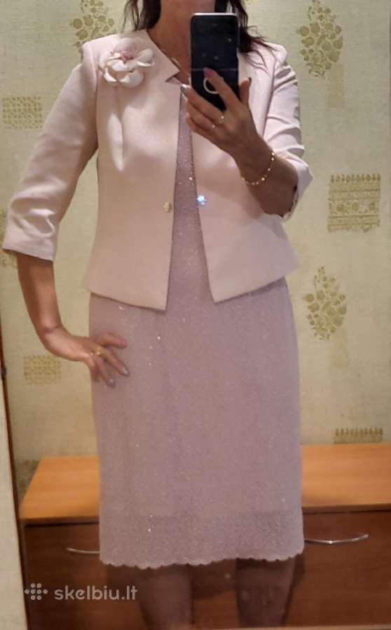 Proginė suknelė su švarkeliu