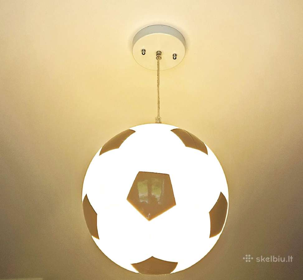 Šviestuvas "Futbolo kamuolys" - nuotraukos Nr. 2