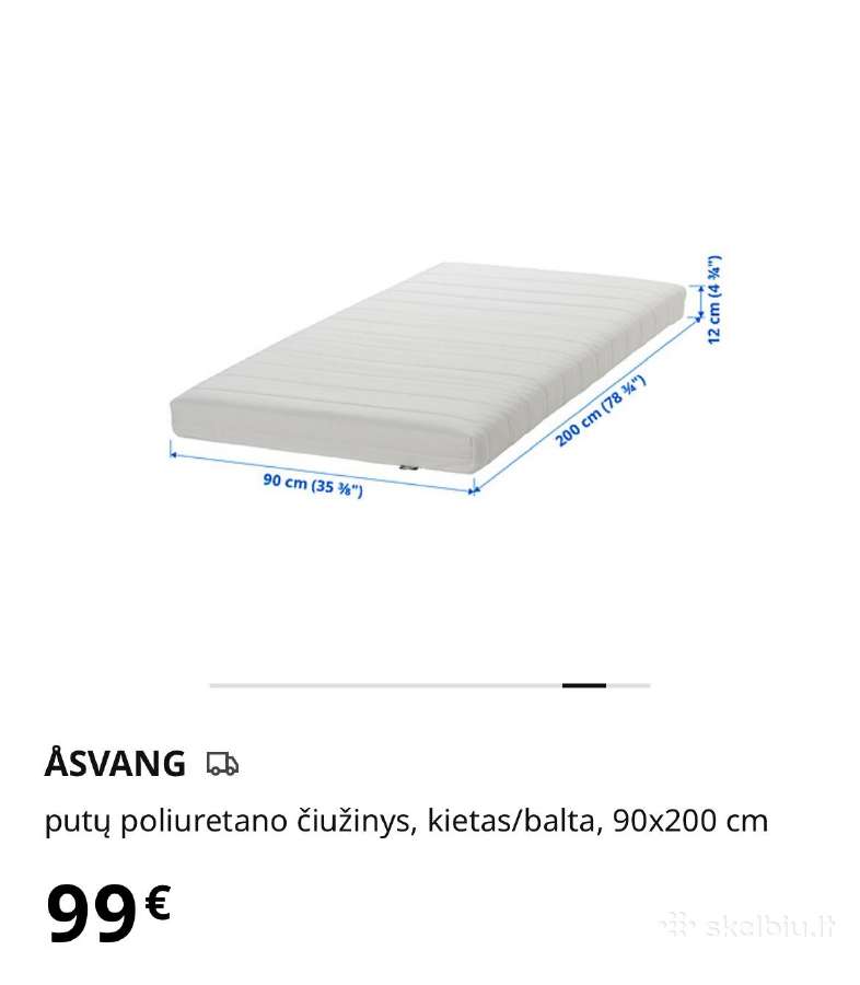 Ikea aukštos lovos rėmas - nuotraukos Nr. 10