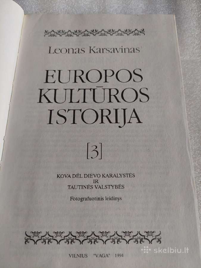Europos kultūros istorija - nuotraukos Nr. 4