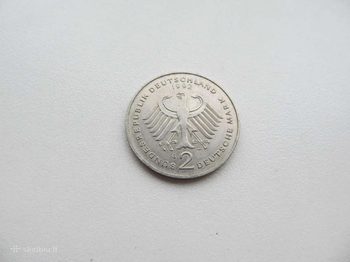 2 markės , Vokietija , 1988 G - nuotraukos Nr. 2