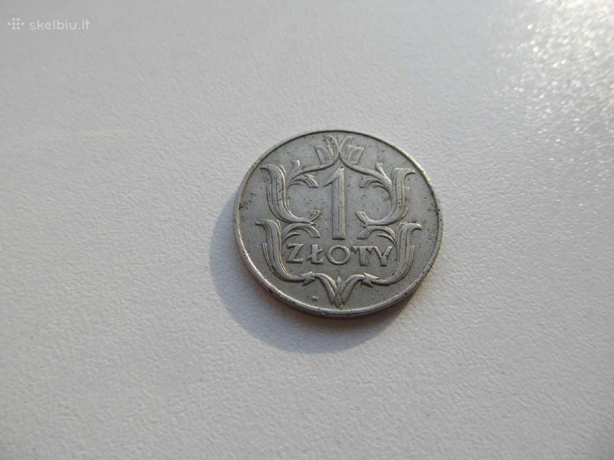 1 zloty , Lenkija , 1929