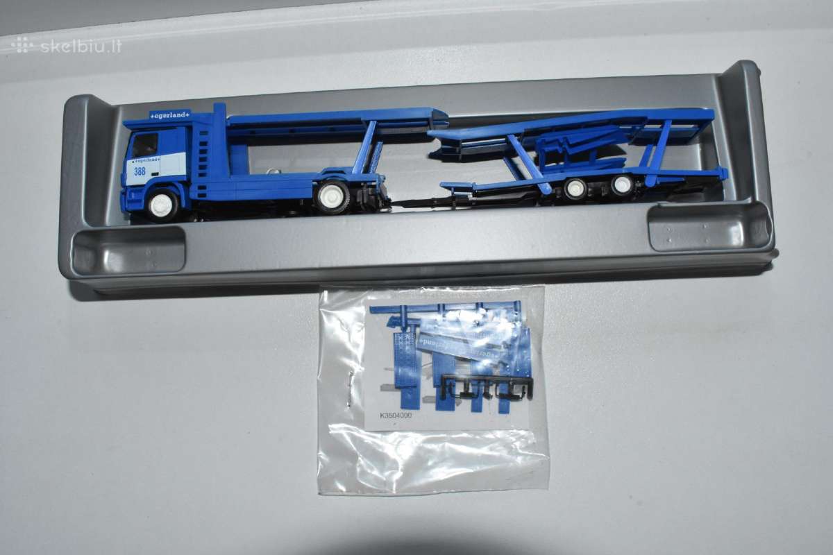 Autovežis Mercedes Benz Actros + 8 auto M1:87 (H0) - nuotraukos Nr. 2