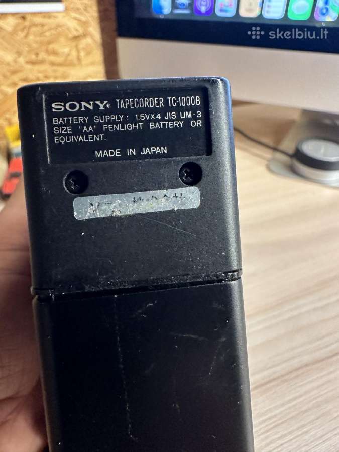 Sony Tc-1000b Japan kaseciu grotuvas - nuotraukos Nr. 4