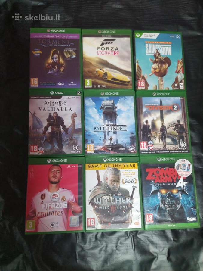 Xbox One žaidimai Daug