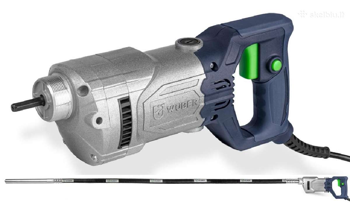 Giluminis betono vibratorius Wuber 1300w