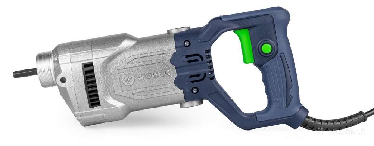 Giluminis betono vibratorius Wuber 1300w - nuotraukos Nr. 3