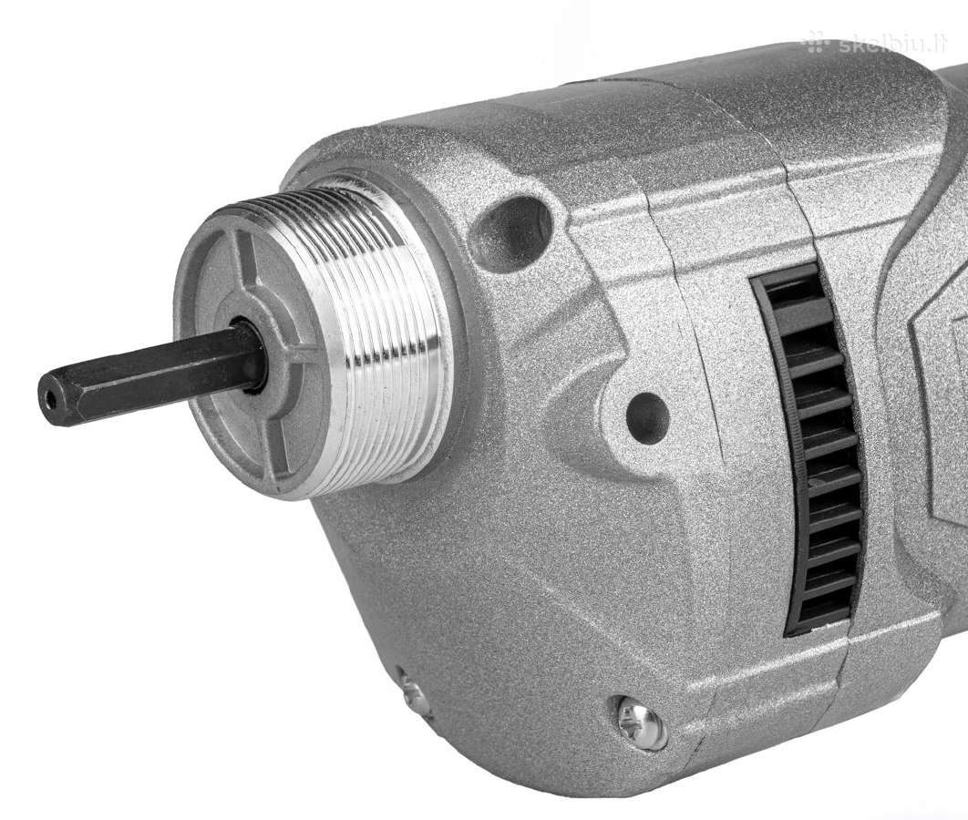 Giluminis betono vibratorius Wuber 1300w - nuotraukos Nr. 7