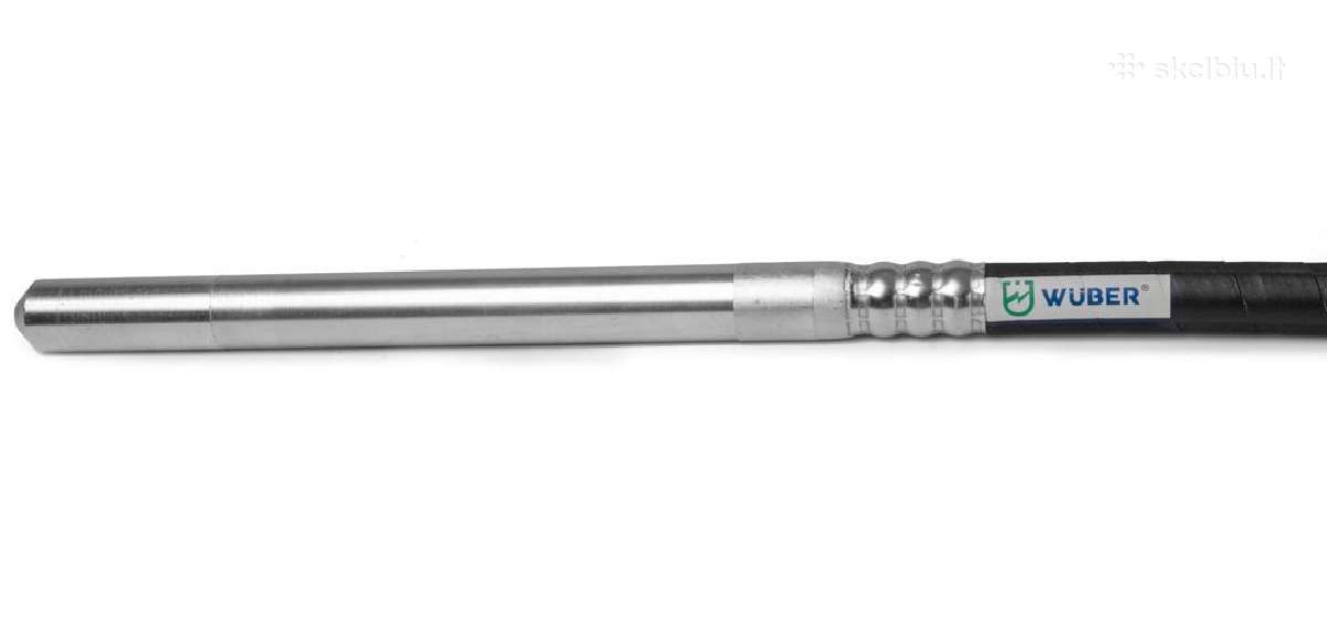 Giluminis betono vibratorius Wuber 1300w - nuotraukos Nr. 15