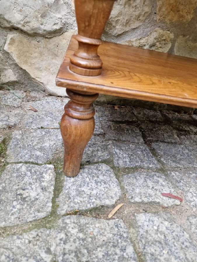 Vintažinė mid century ąžuolinė etažerė - nuotraukos Nr. 6