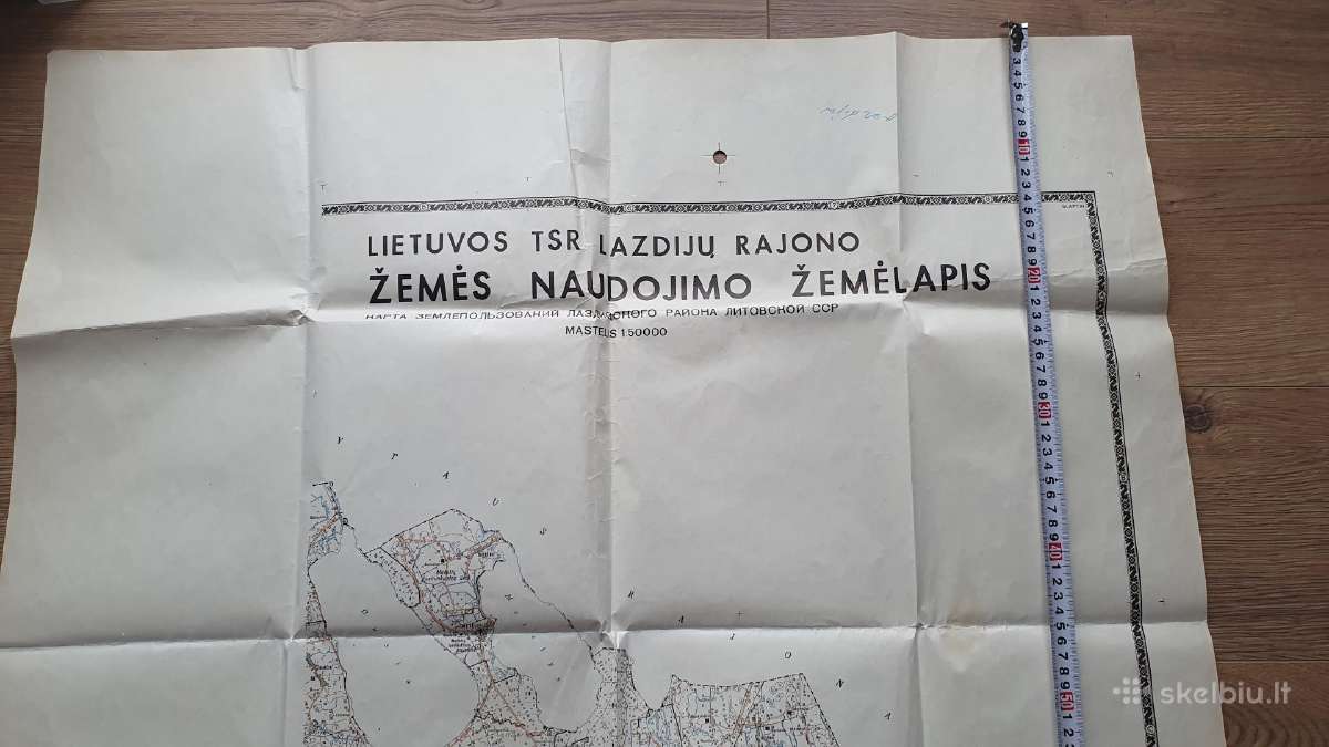 Žemėlapis Lazdiju raj.