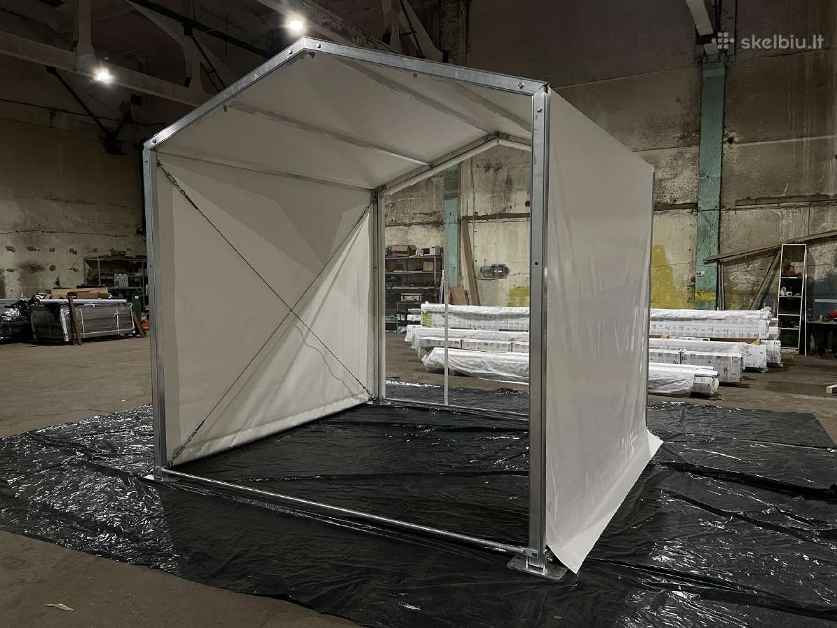 Tentinis paviljonas - pavėsinė 3x3m ar 3x6m - nuotraukos Nr. 6