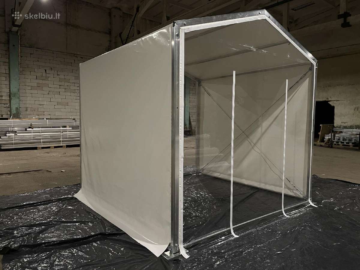 Tentinis paviljonas - pavėsinė 3x3m ar 3x6m - nuotraukos Nr. 4