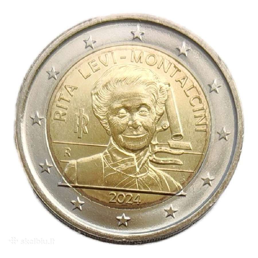 Italijos proginės euro monetos - nuotraukos Nr. 5