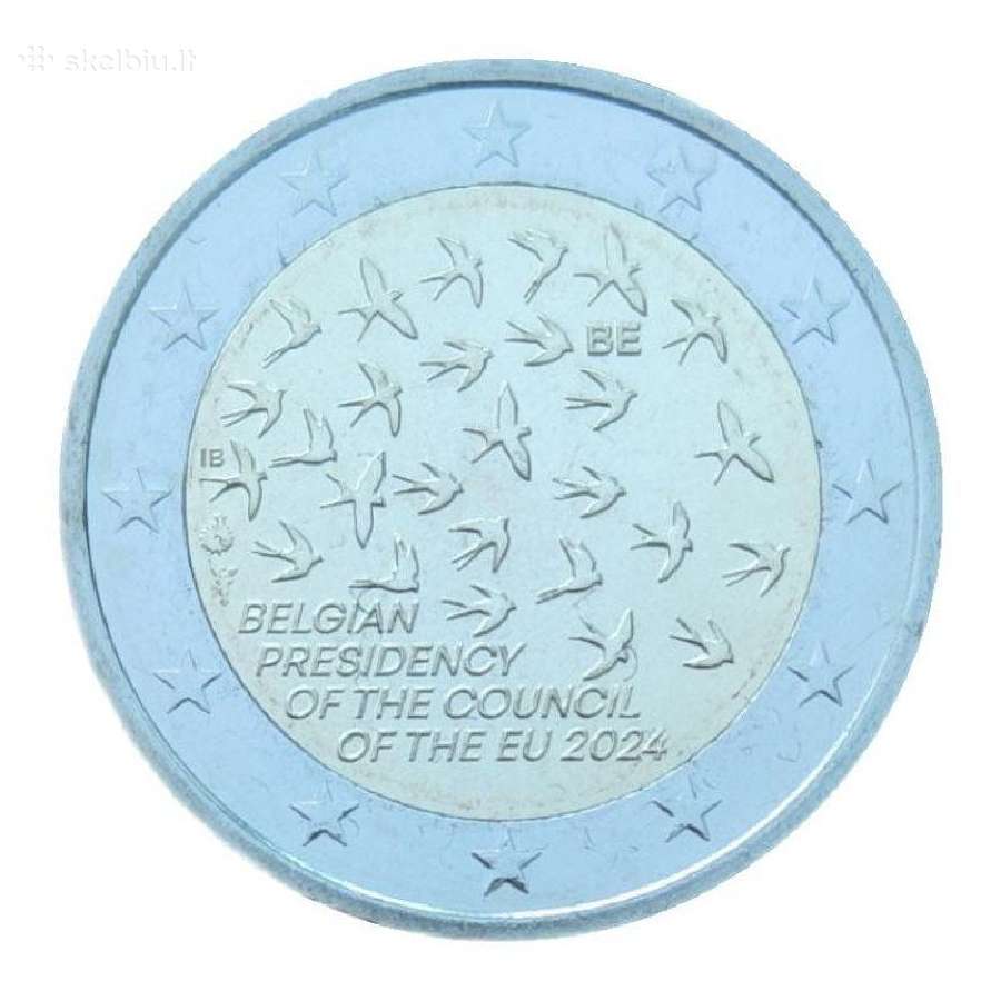 Belgijos proginės euro monetos - nuotraukos Nr. 7