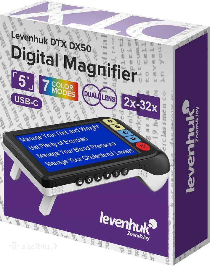 Skaitmeninis didintuvas Levenhuk Dtx Dx50 - nuotraukos Nr. 2