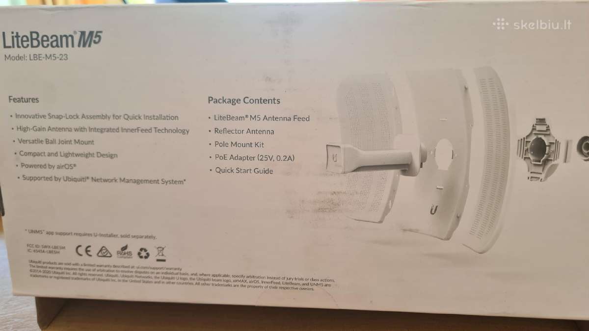 Antena Ubiquiti M5 Lbe-m5-23