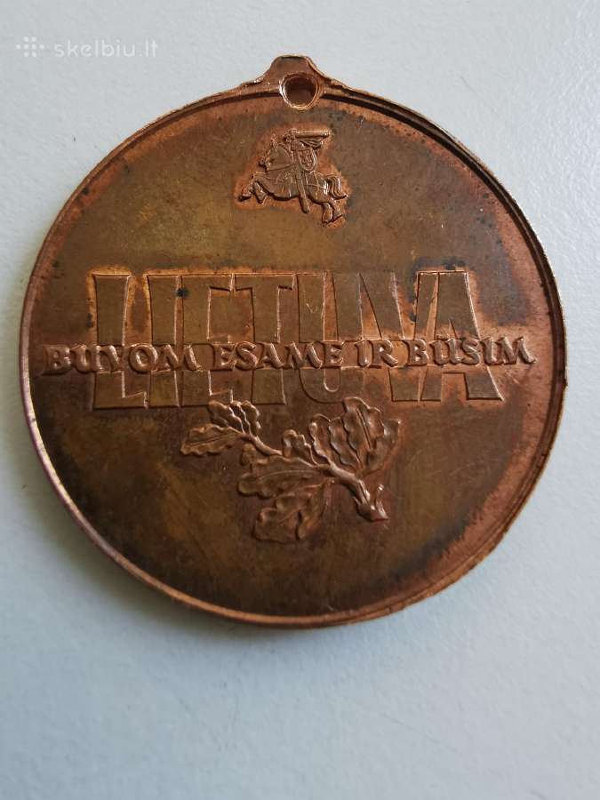 1991 m. Brokuotas medalio gaminys - nuotraukos Nr. 5