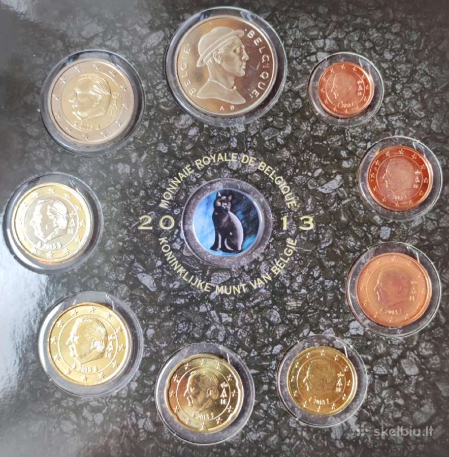 Belgija, Euro-set, 2013, Karališkoji Belgijos mone