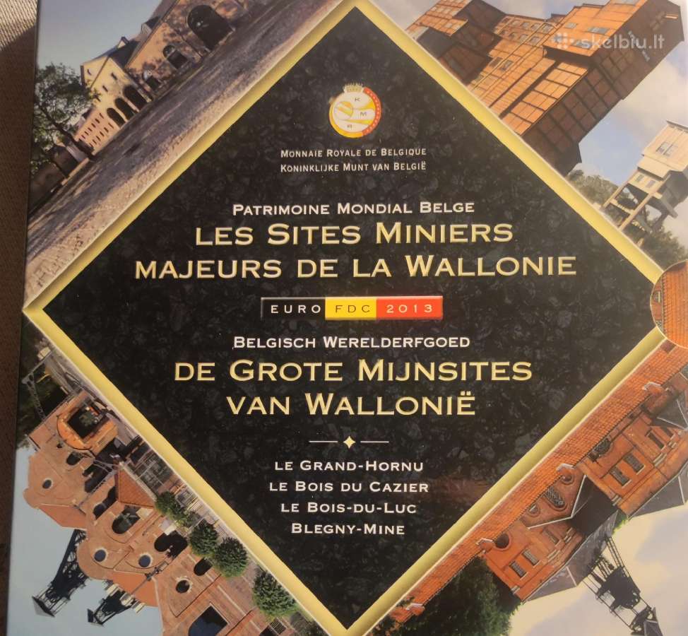 Belgija, Euro-set, 2013, Karališkoji Belgijos mone - nuotraukos Nr. 3