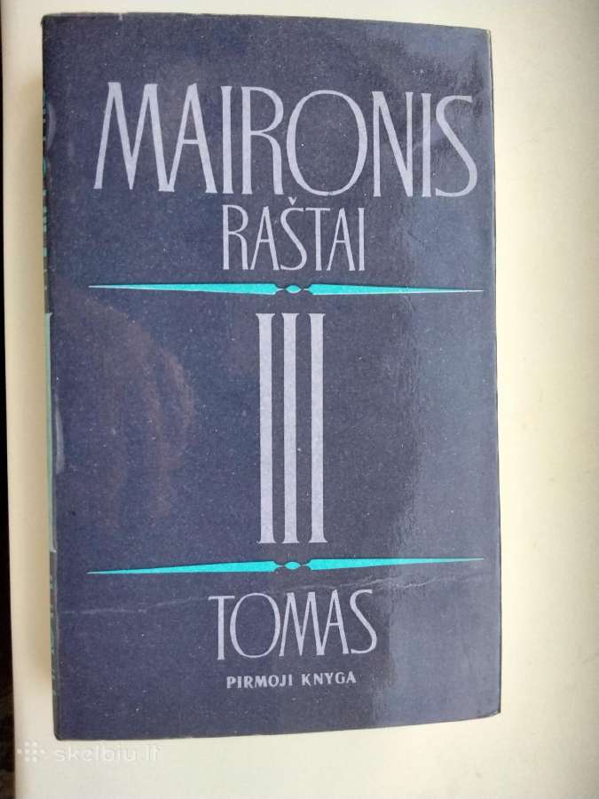 Maironis. Raštai. Trečias tomas(1-2 knygos) - nuotraukos Nr. 2