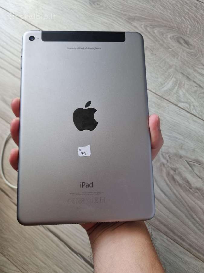 Apple iPad mini 4th gen WiFi + SIM - nuotraukos Nr. 2