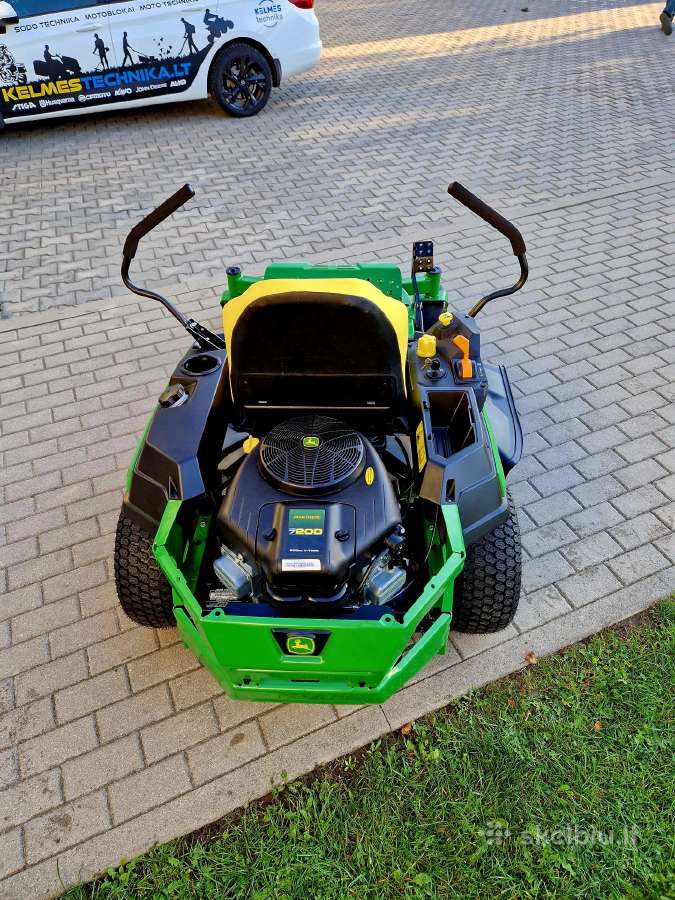 Nulinio apsisukimo traktoriukas John Deere Z315e - nuotraukos Nr. 10