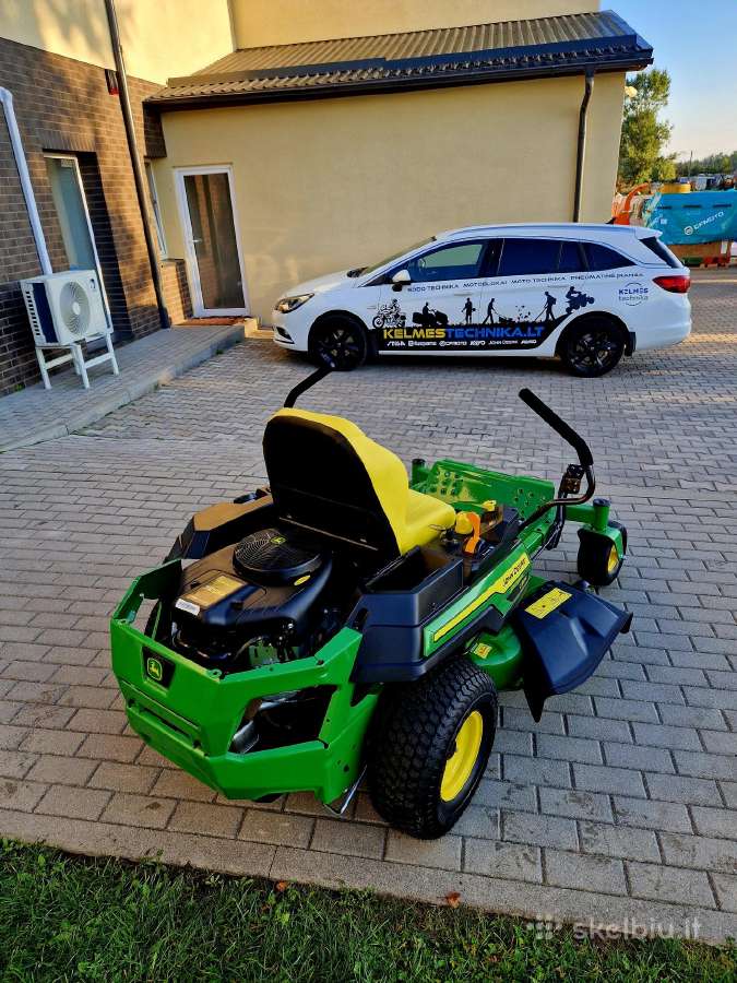 Nulinio apsisukimo traktoriukas John Deere Z315e - nuotraukos Nr. 12