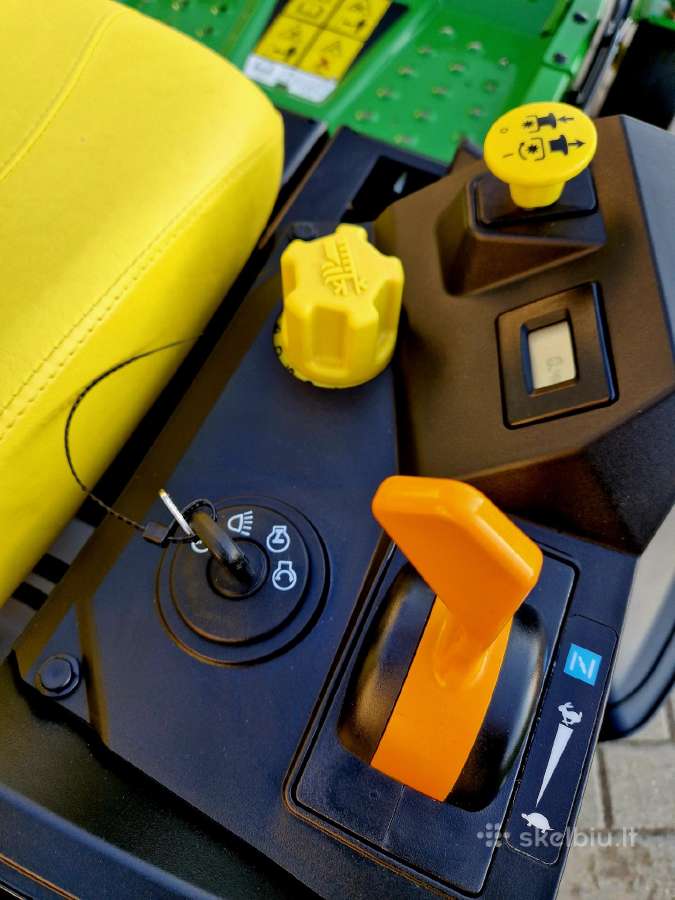 Nulinio apsisukimo traktoriukas John Deere Z315e - nuotraukos Nr. 14
